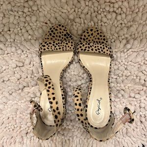 Forever 21 Cheetah Heels